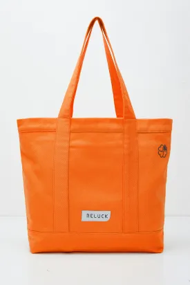 100% Recycled Daily Tote Bag Orange