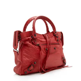 Balenciaga Leather Classic Town Satchel