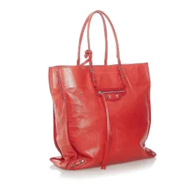 Balenciaga Papier A5 Leather Tote Bag