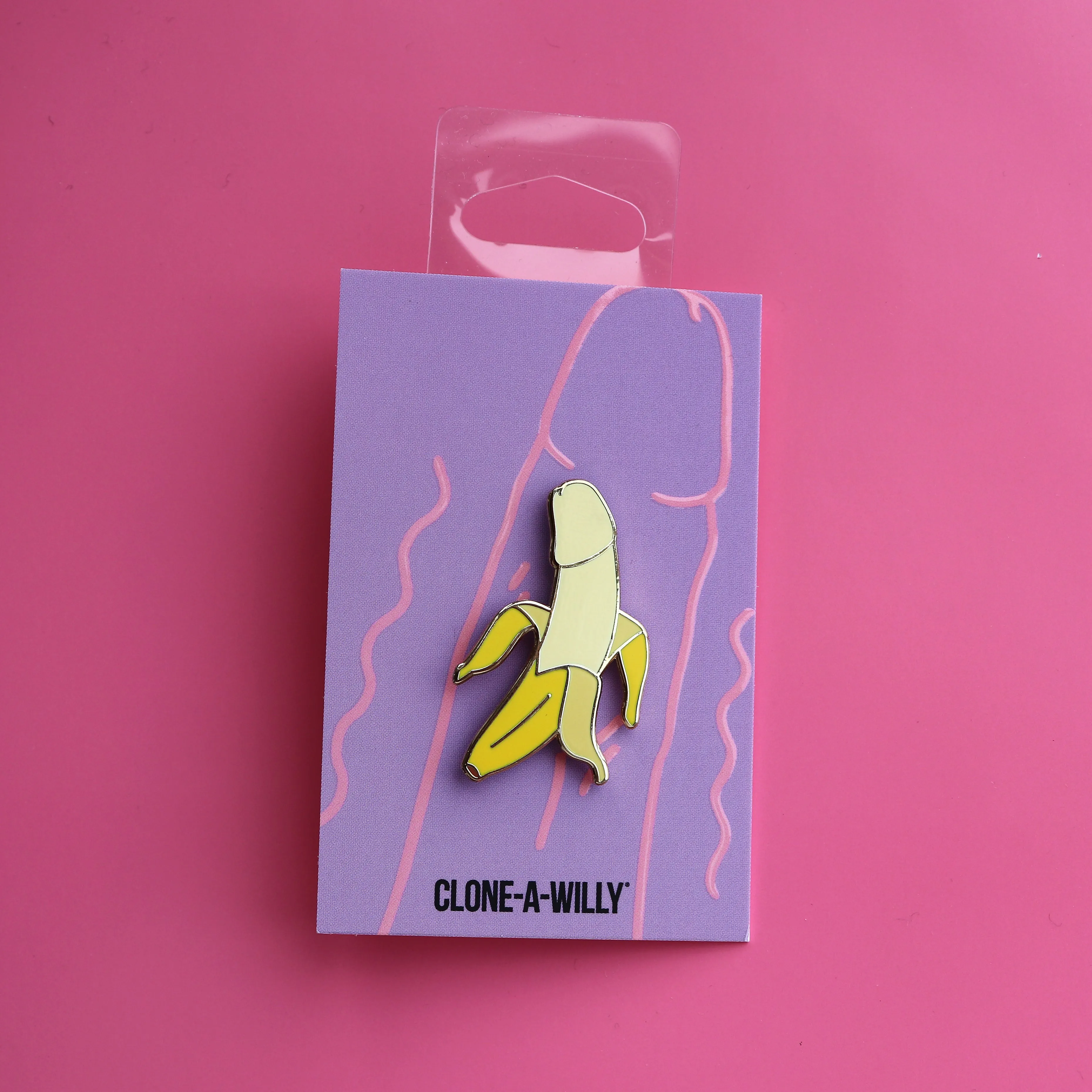 Banana (Penis) Enamel Pin