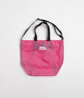 Battenwear Packable Tote Bag - Fuchsia / Black