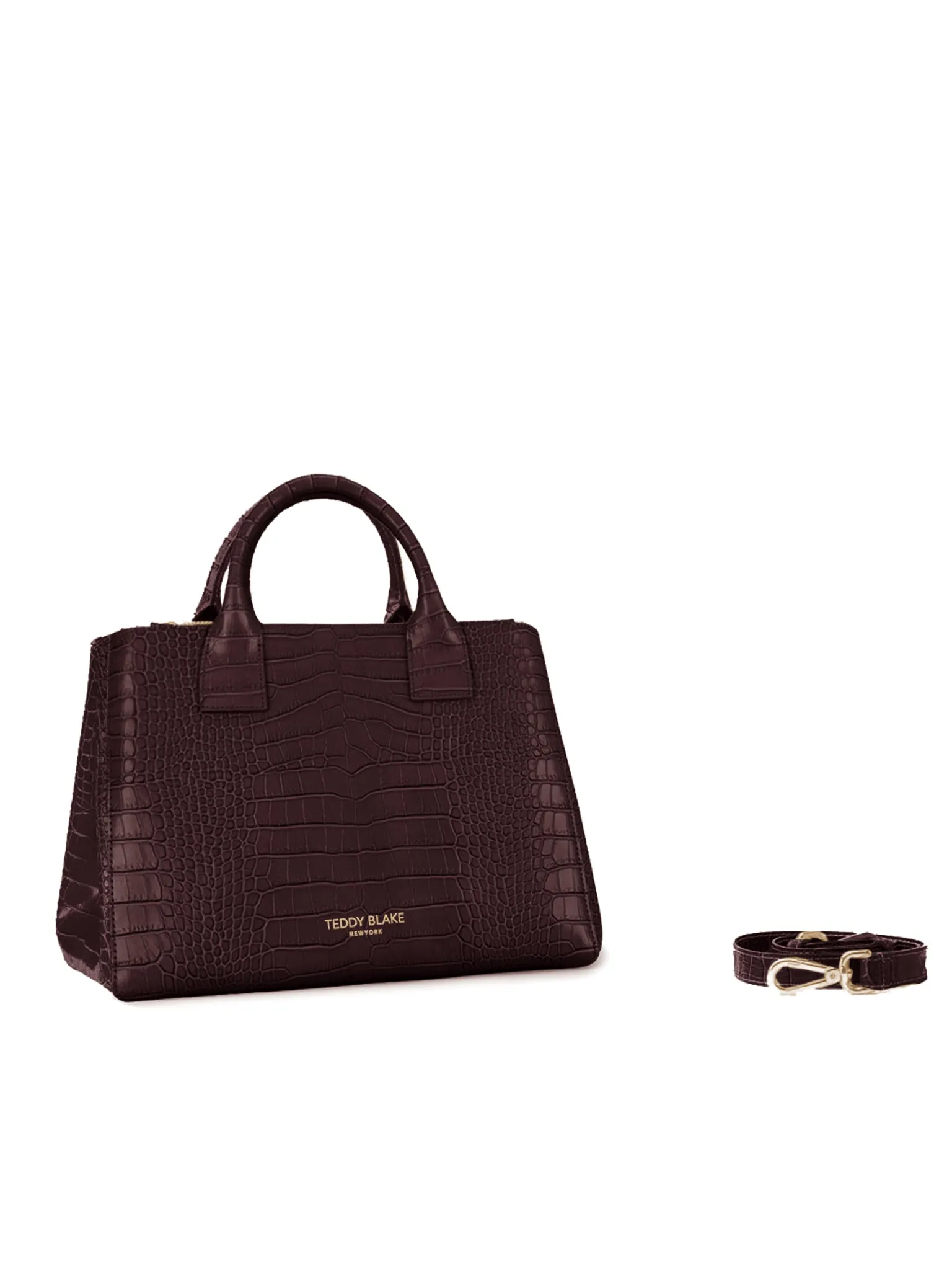 Bella Croco 12" - Dark Brown