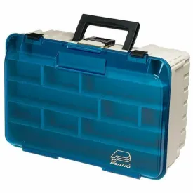 BLUE TWO LEVEL TACKLE STORAGE SATCHEL