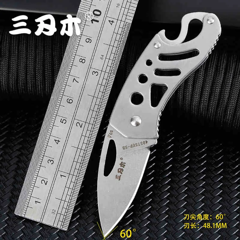 Bushcraft Folding Knife Multi-functional Pocketed EDC knife