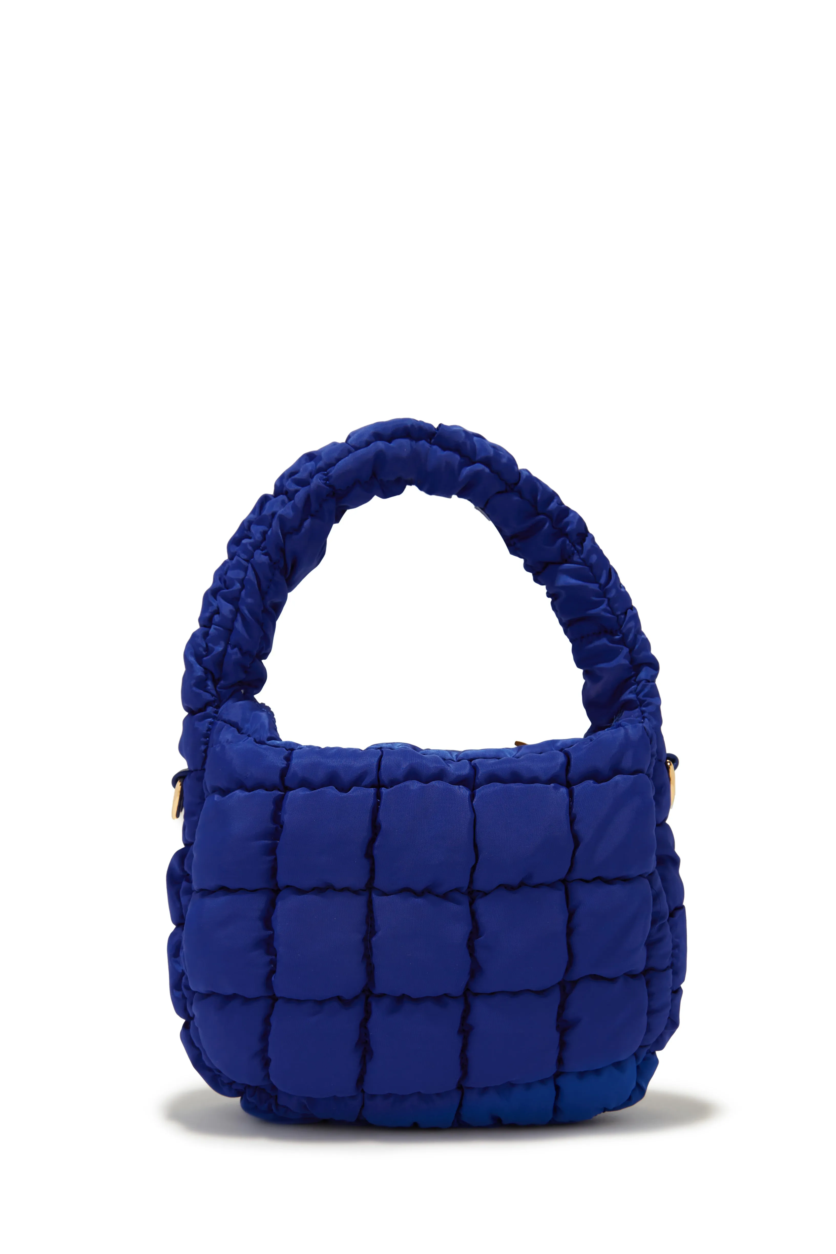 Carya Quilted Crossbody Bag  - Blue