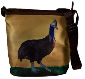 Cassowary Large Cross Body Bag - The Guardian