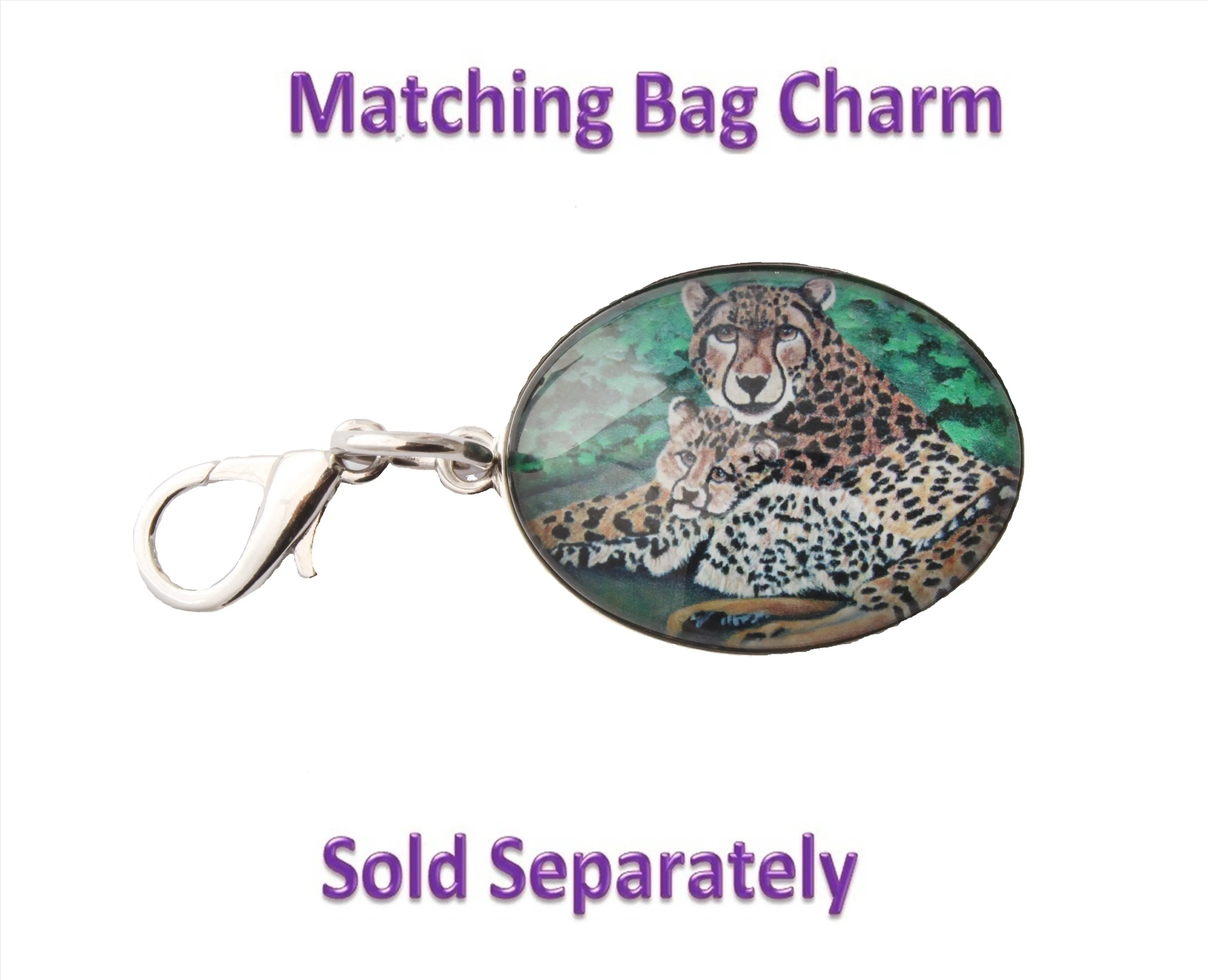 Cheetah Large Cross Body Bag - Fleeting Ambassadors