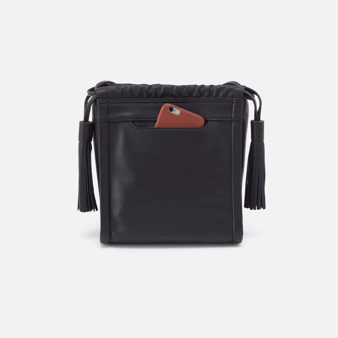 Darling Crossbody in Silk Napa Leather - Black