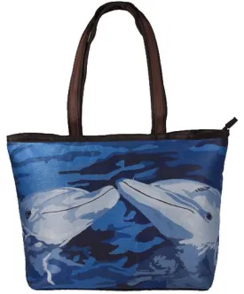 Dolphin Purrfect Tote - The Kiss