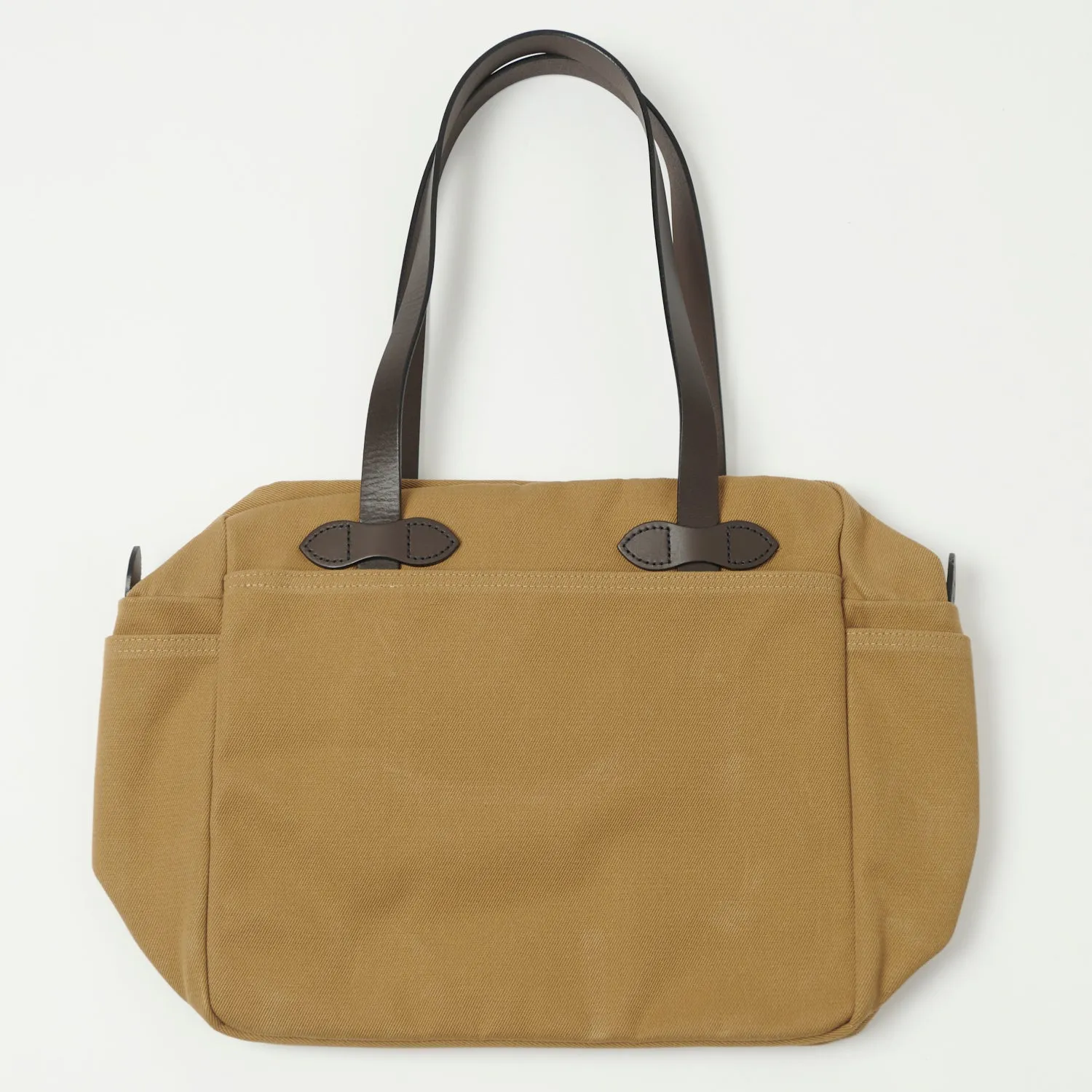 Filson Rugged Twill Tote Bag With Zipper - Tan