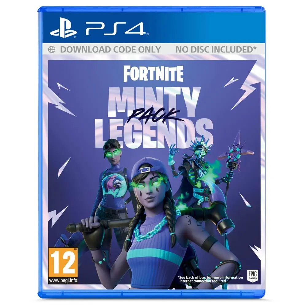 Fortnite - Minty Legends Pack CODE ONLY (PS4)