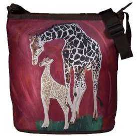 Giraffe Kitten Cross Body Bag- Full Circle