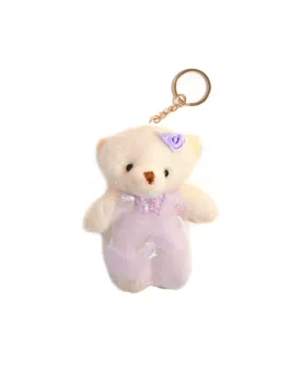 Girly Bear Key Chain