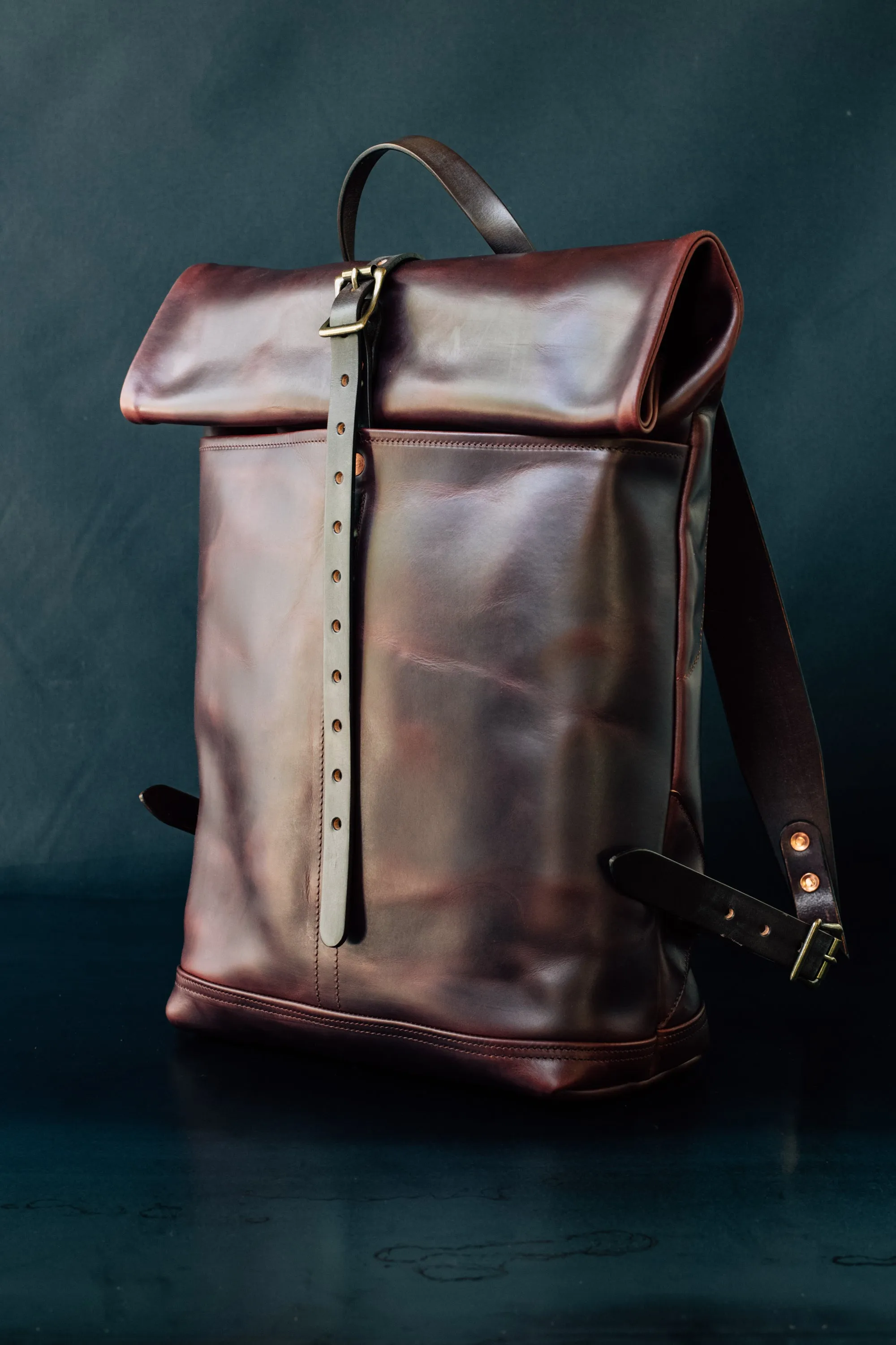 Leather Ruck Sack - Horween Tan Chromexcel