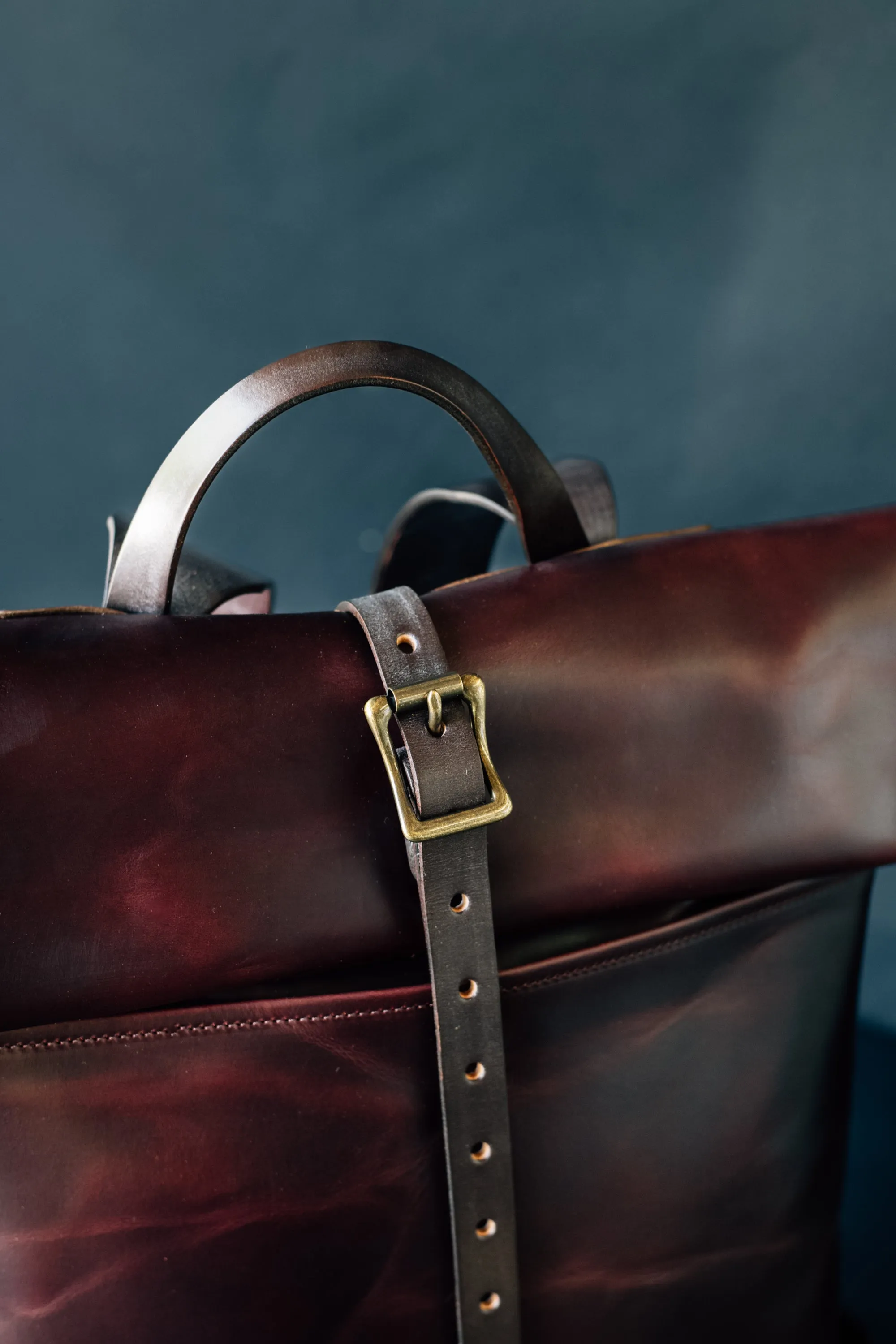 Leather Ruck Sack - Horween Tan Chromexcel