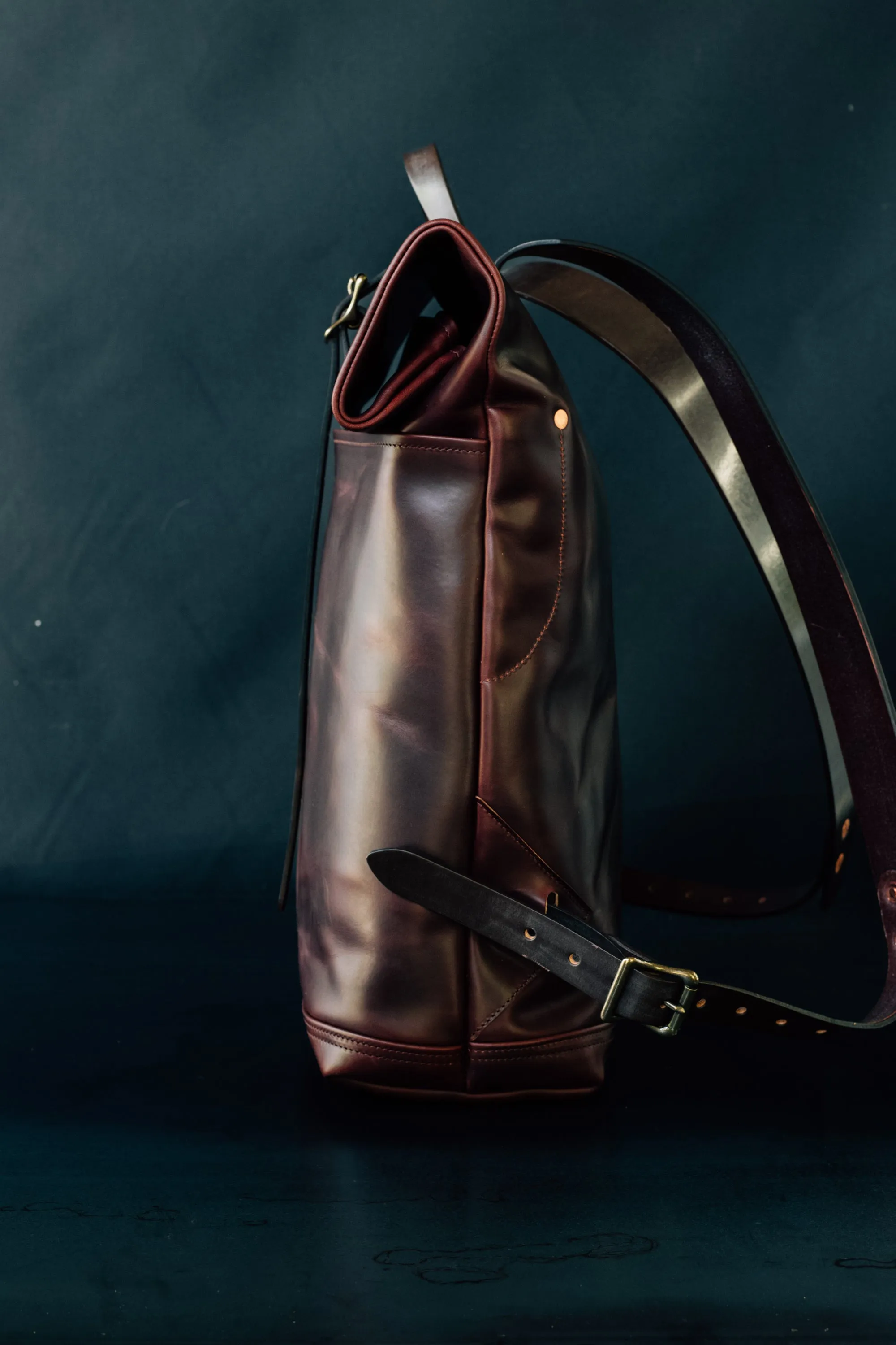 Leather Ruck Sack - Horween Tan Chromexcel