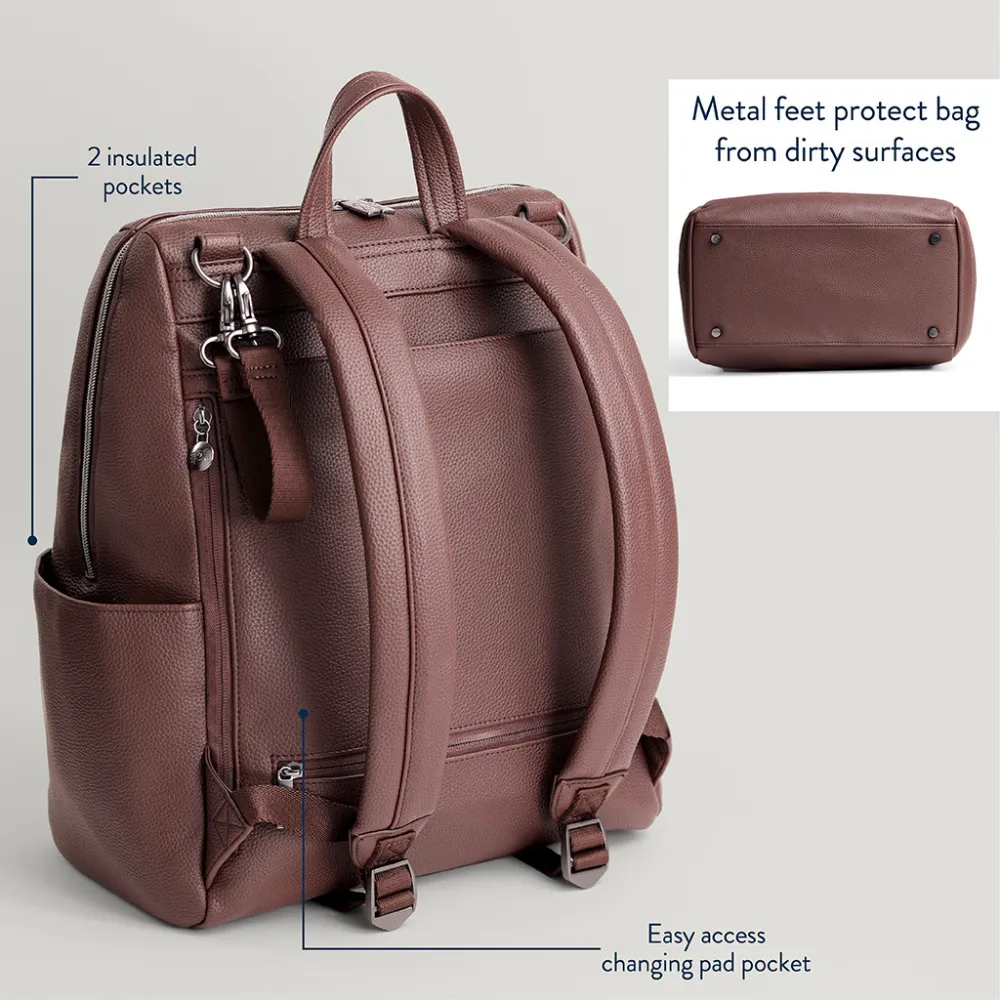 Limited Edition Espresso Eras Backpack™ Midi Diaper Bag