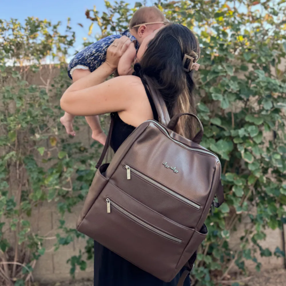 Limited Edition Espresso Eras Backpack™ Midi Diaper Bag