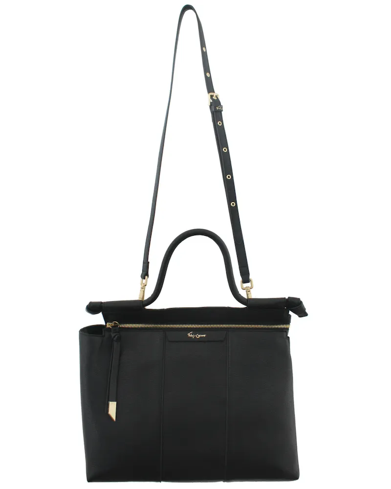 Lione Satchel in Black