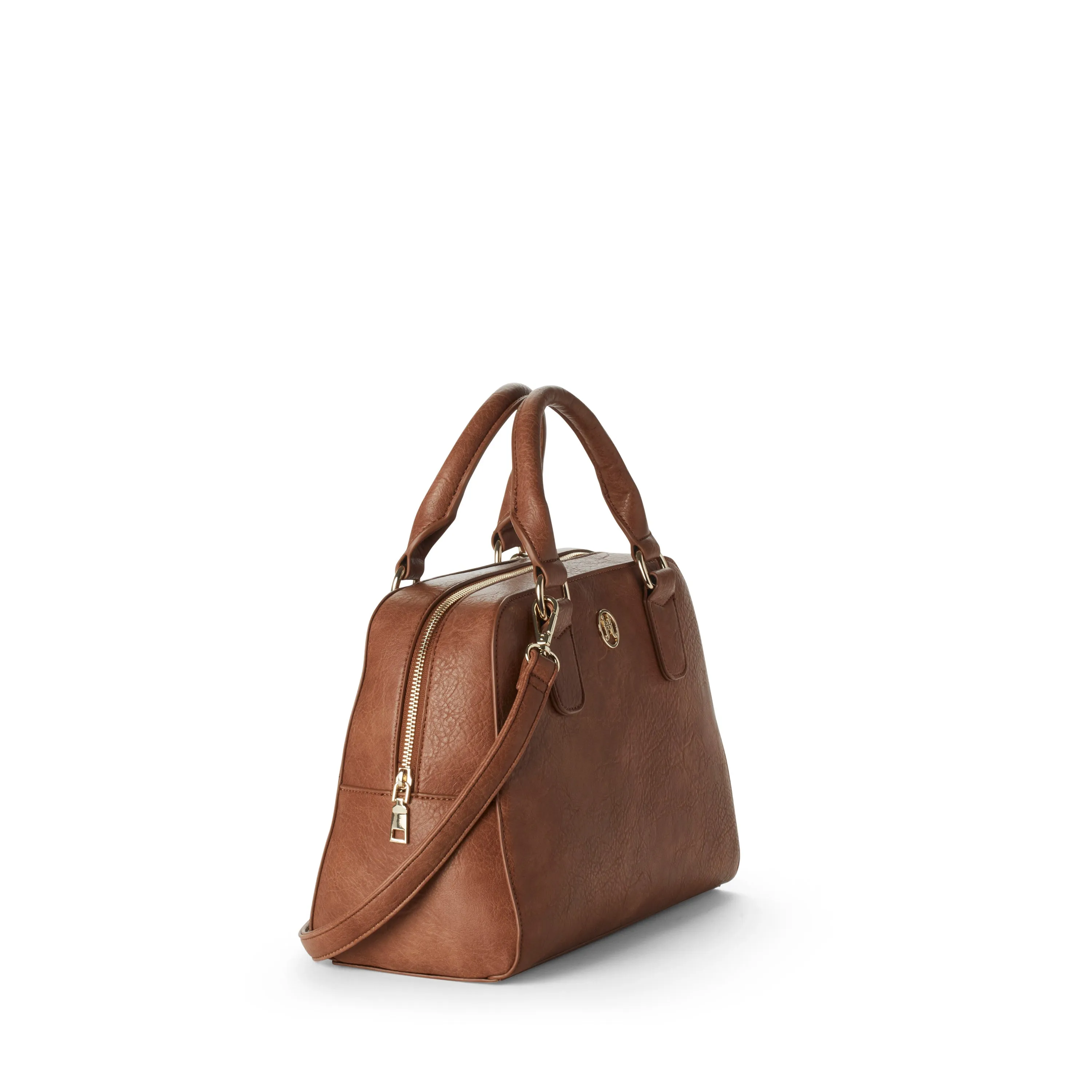 MADELYN Vegan Satchel in Camel