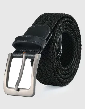 Men's Elastic Braided Stretch Belt