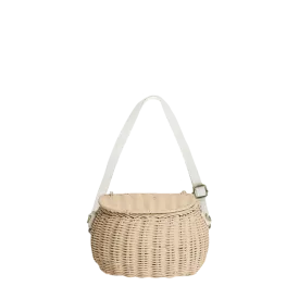 Mini Chari Rattan Bag - Straw