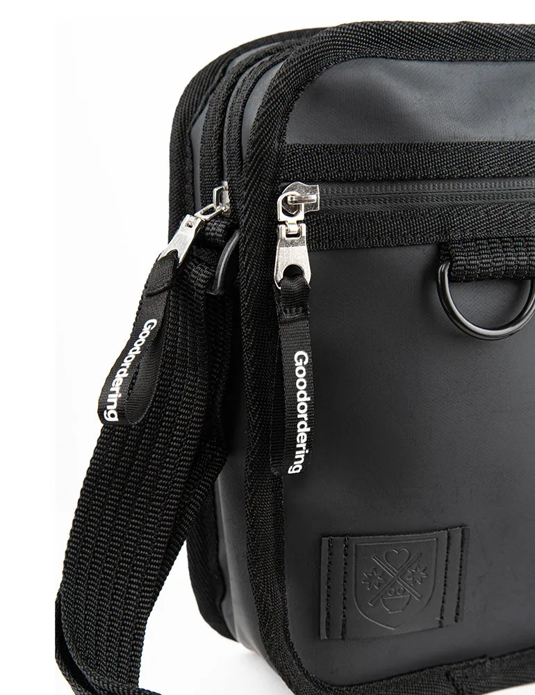 Monochrome Gadget shoulder bag matt black