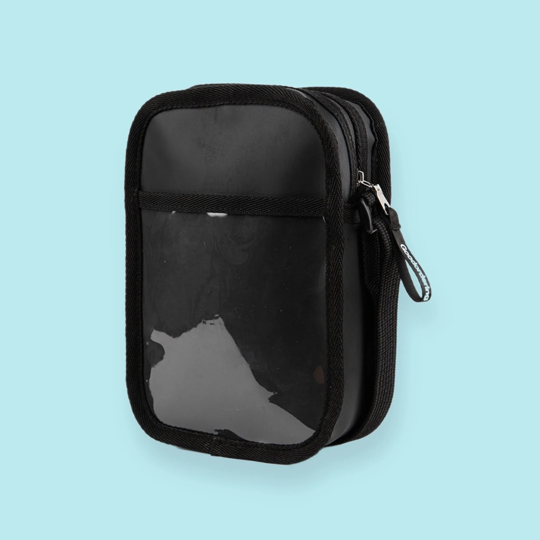 Monochrome Gadget shoulder bag matt black