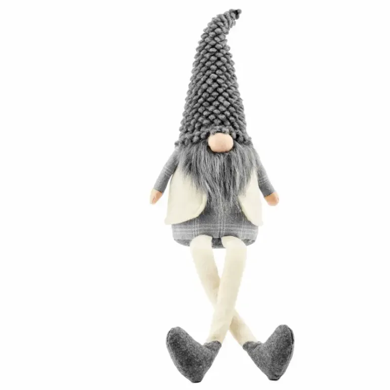 Mudpie Deluxe Grey Holiday Gnome Collection