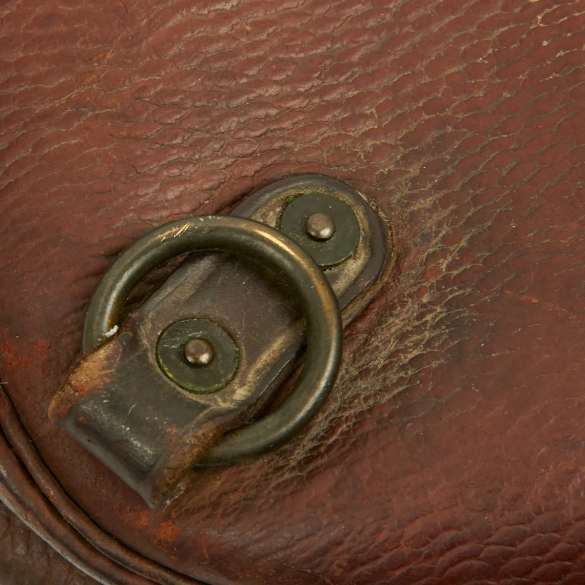 Original U.S. Cavalry WWI Spanish American War Customized Leather Saddle Bag