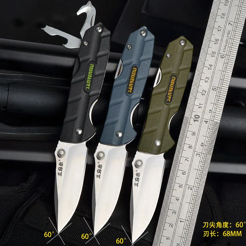 Outdoor Pocket Knives Multi-function Portable Practical Camping Survival Tools Knifes