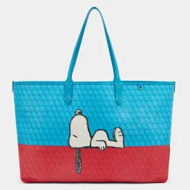 Peanuts I am a Plastic Bag Snoopy Tote