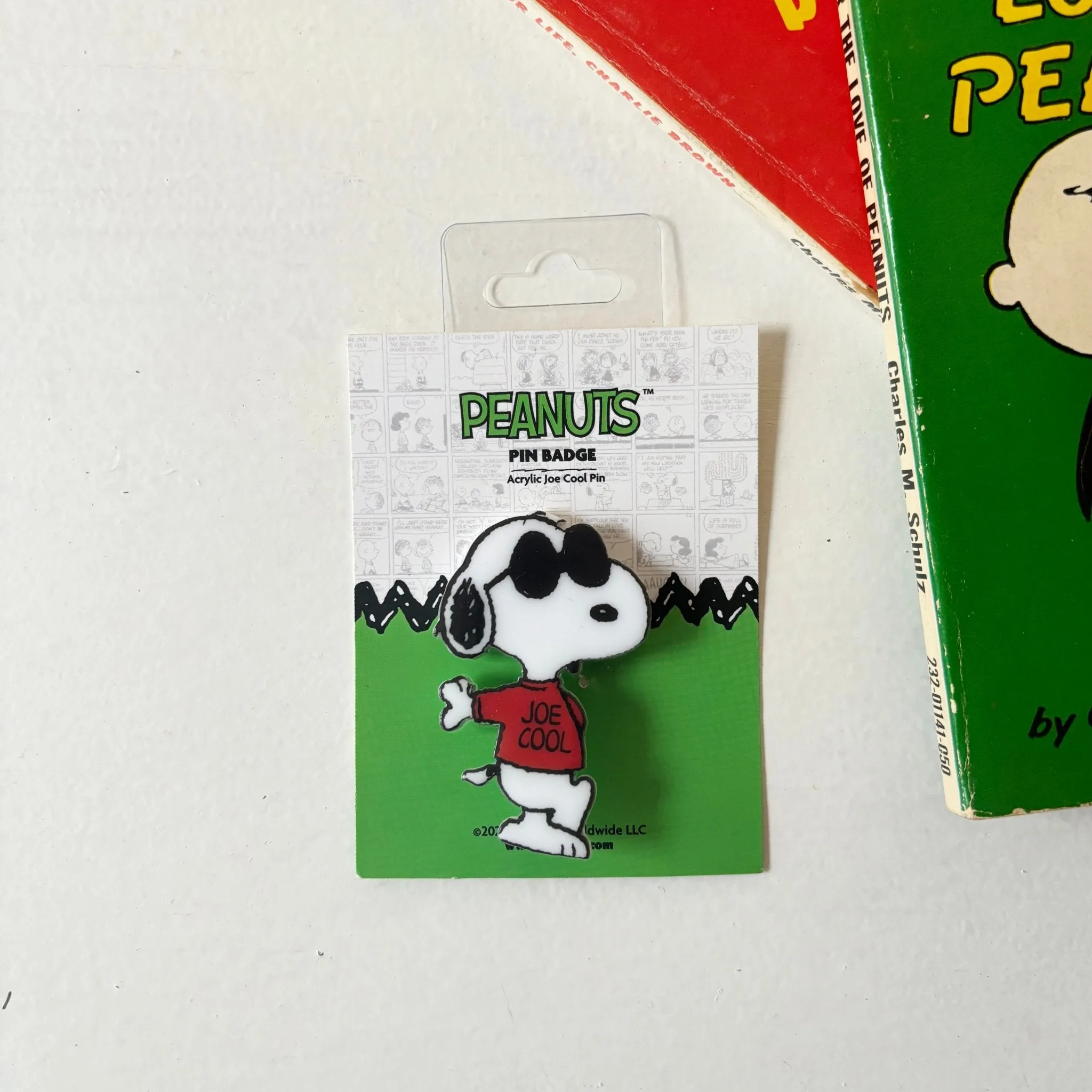 Peanuts Joe Cool Pin Badge