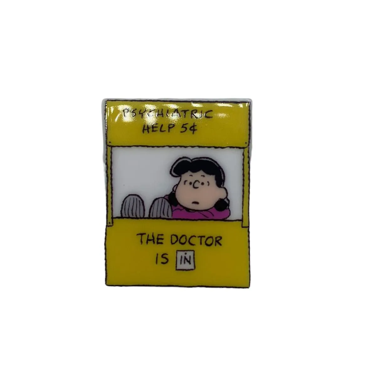 Peanuts 'Lucy' Pin Badge