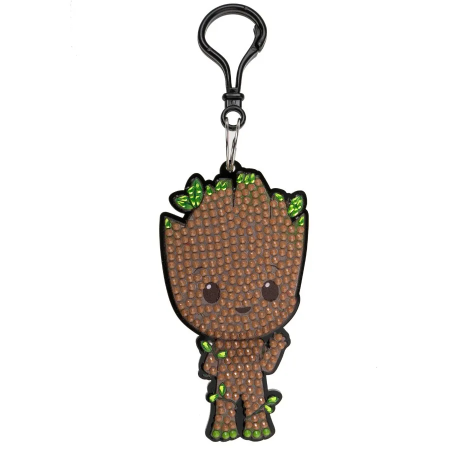 "Groot" Crystal Art Bag Charm Kit MARVEL