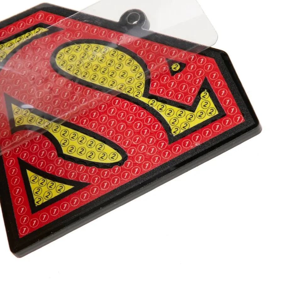 "Superman" Crystal Art Bag Charm Kit DC