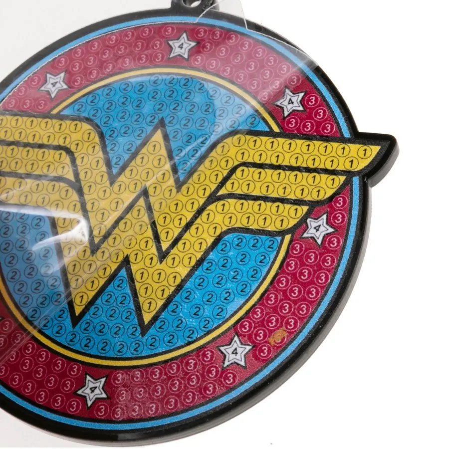 "Wonder Woman" Crystal Art Bag Charm Kit DC