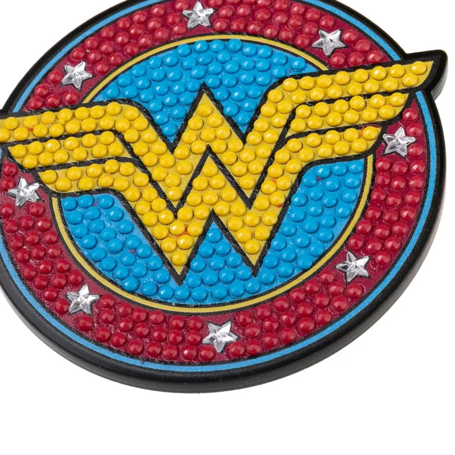 "Wonder Woman" Crystal Art Bag Charm Kit DC