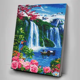 "Wonderful Waterfall" Crystal Art Kit 40x50cm