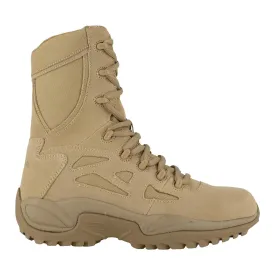 Rapid Response Rb 8 Inch Soft-Toe Side Zip Military Boot Desert Tan