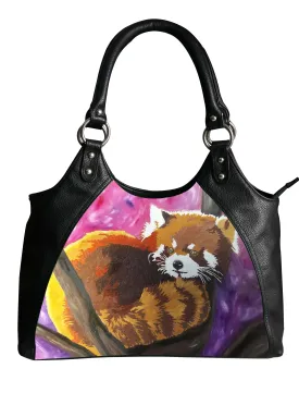 Red Panda Retro Cat - Shy Beauty