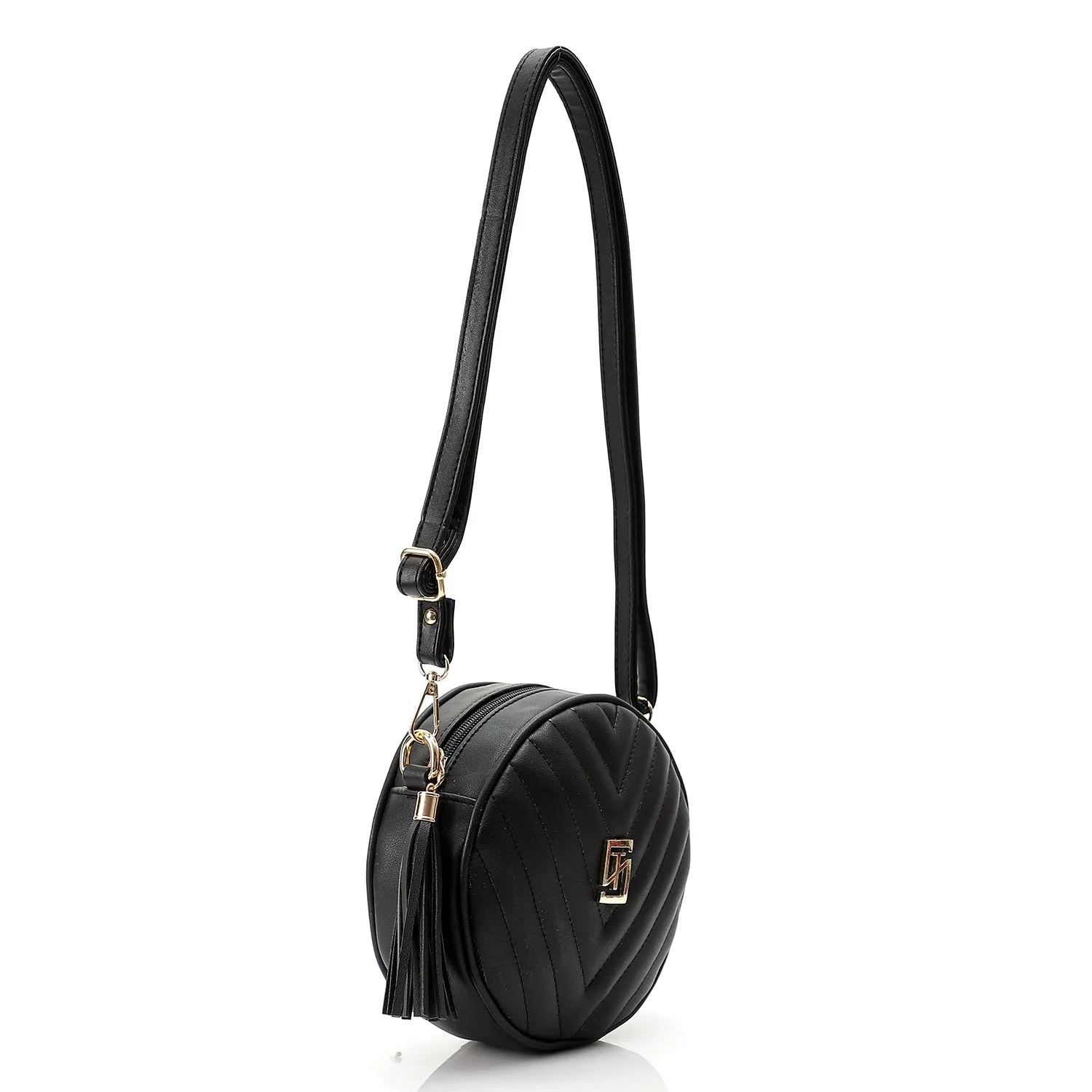 ST Mini Round Crossbody Bag