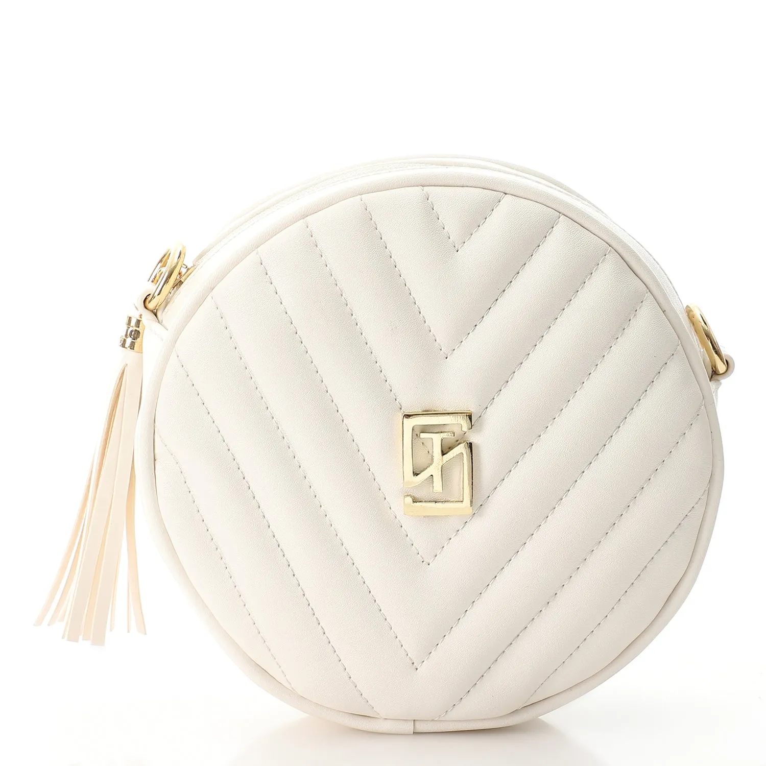 ST Mini Round Crossbody Bag