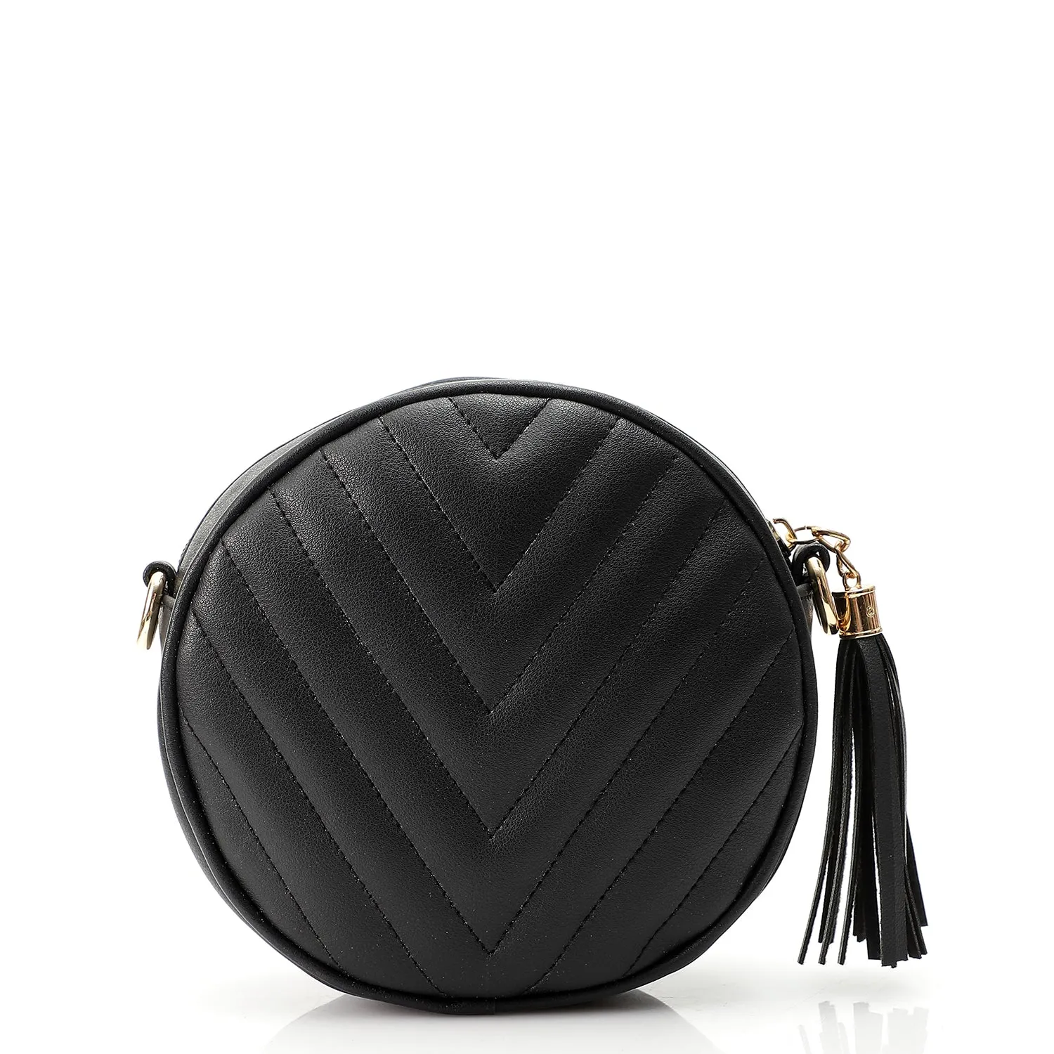 ST Mini Round Crossbody Bag