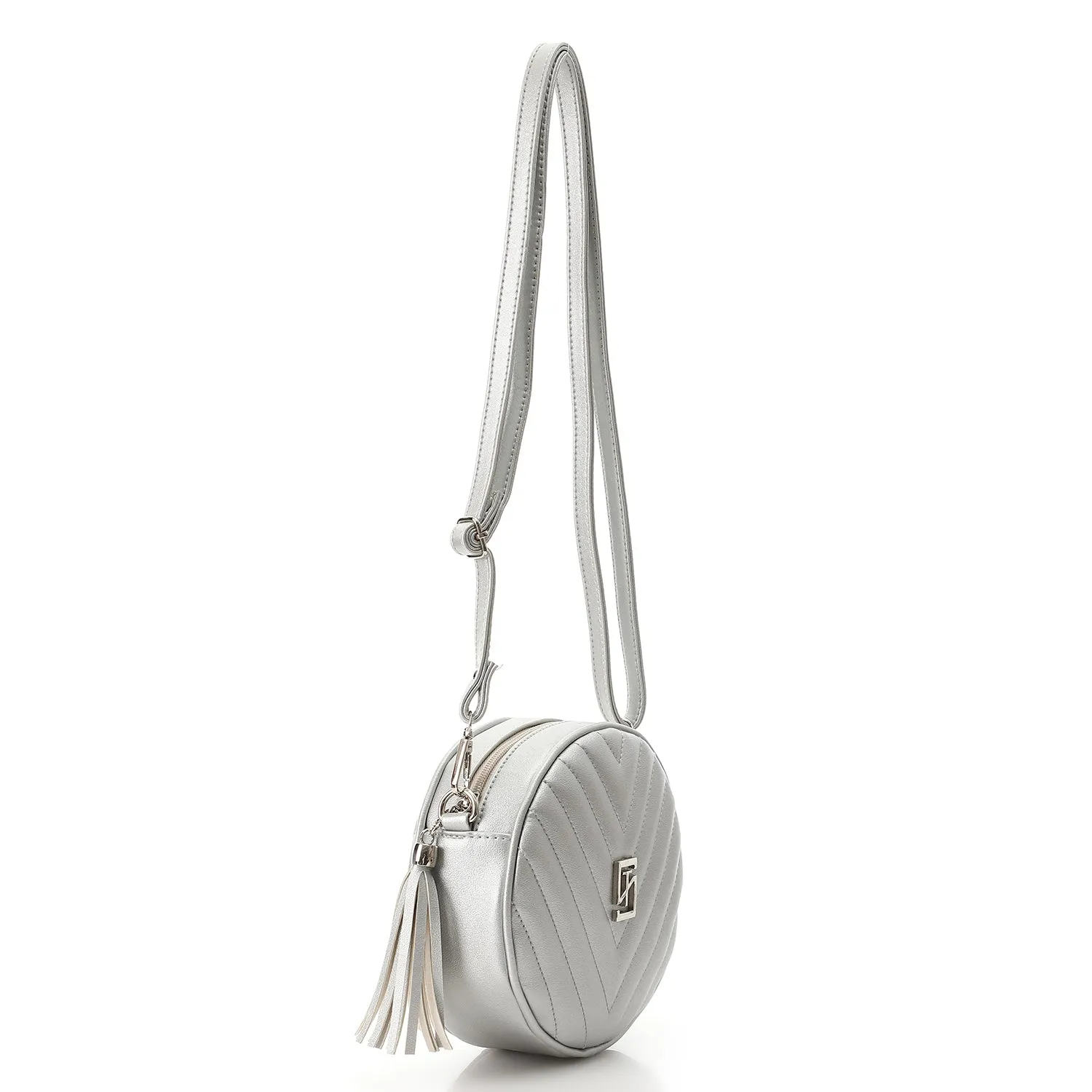 ST Mini Round Crossbody Bag