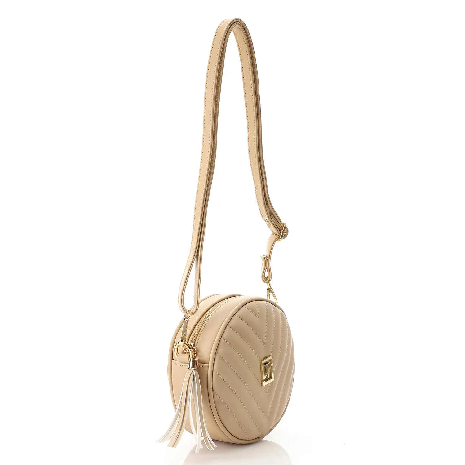 ST Mini Round Crossbody Bag