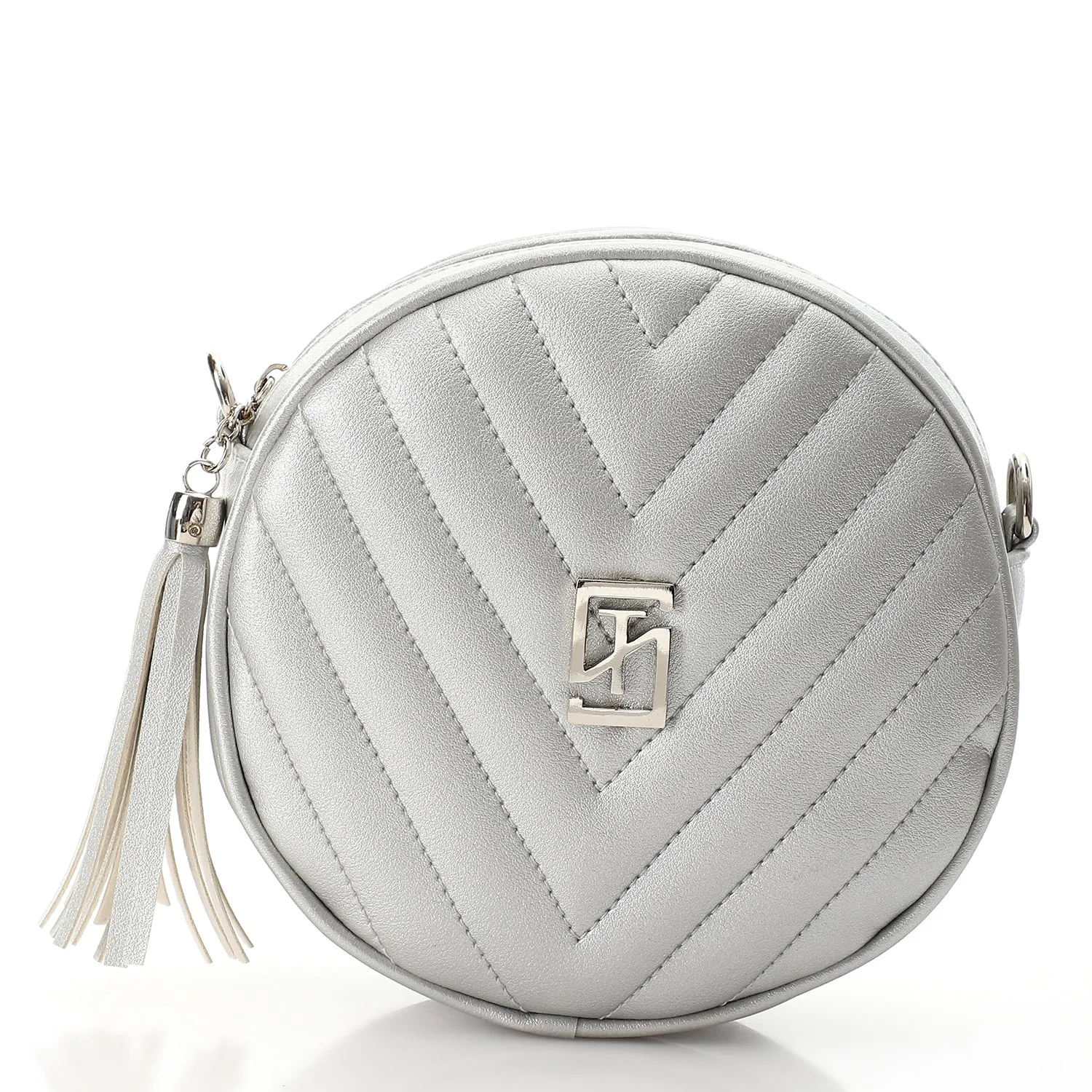 ST Mini Round Crossbody Bag