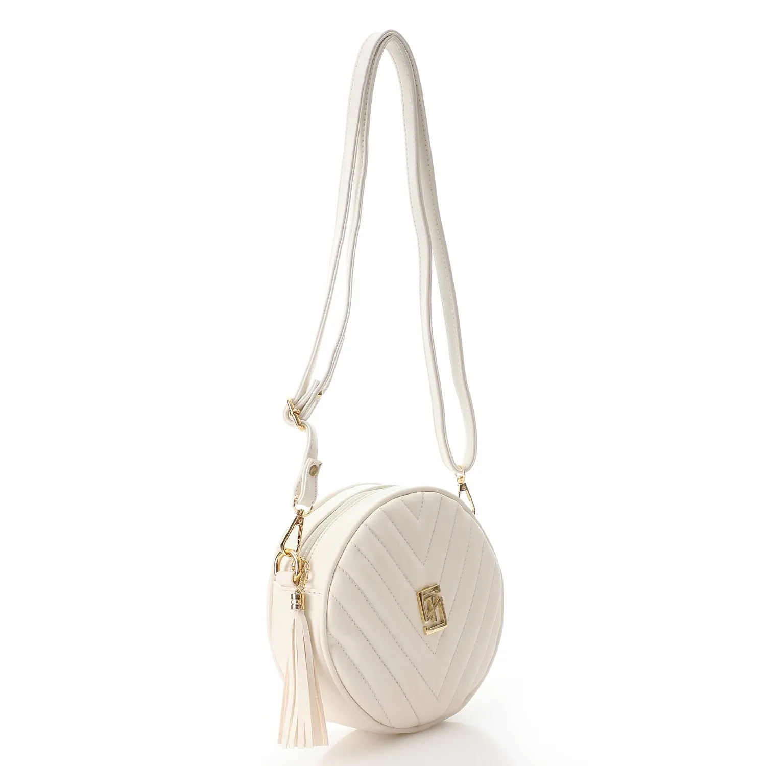 ST Mini Round Crossbody Bag