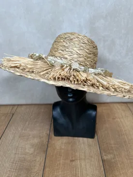 Straw Lace Summer Hat