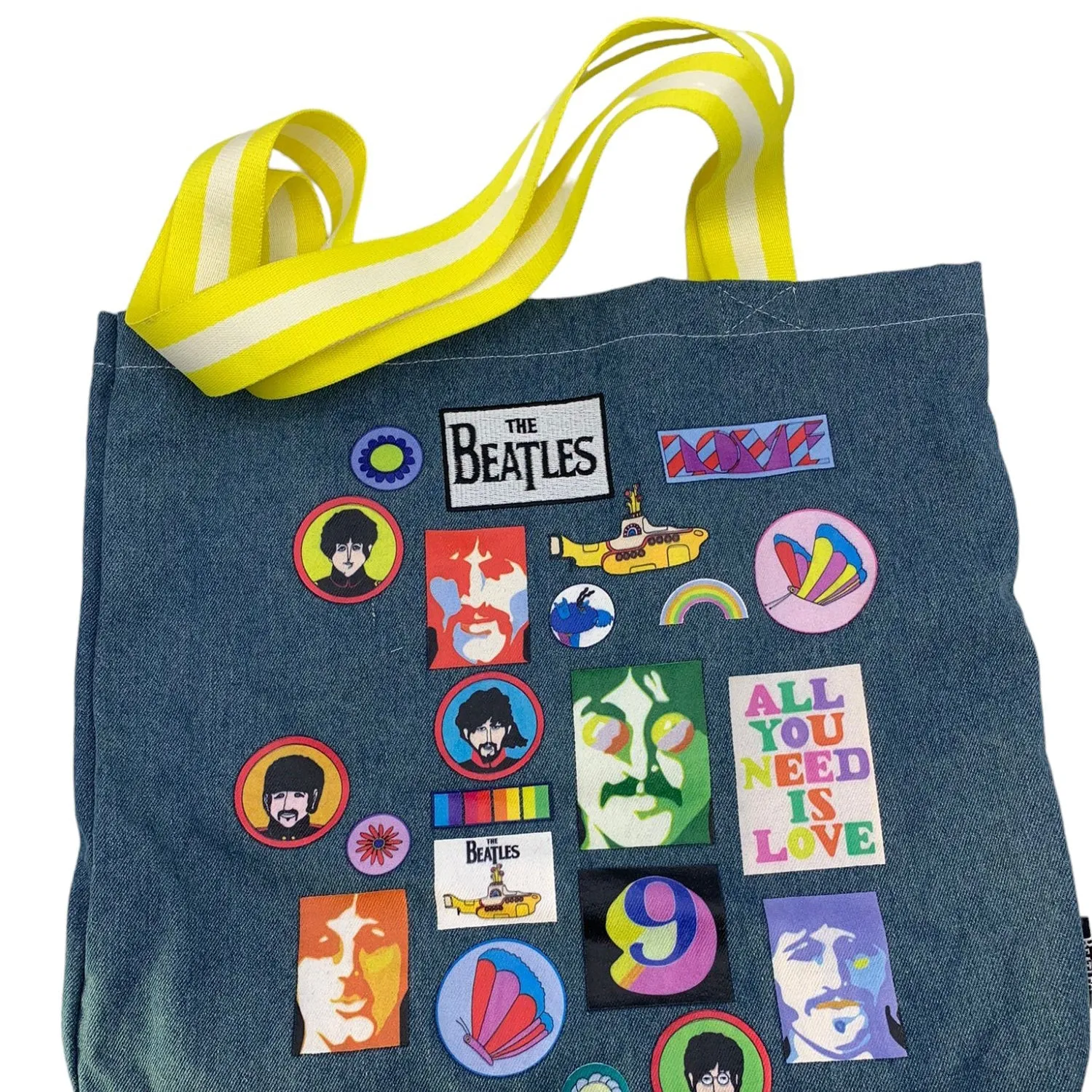 The Beatles Yellow Submarine Tote Bag